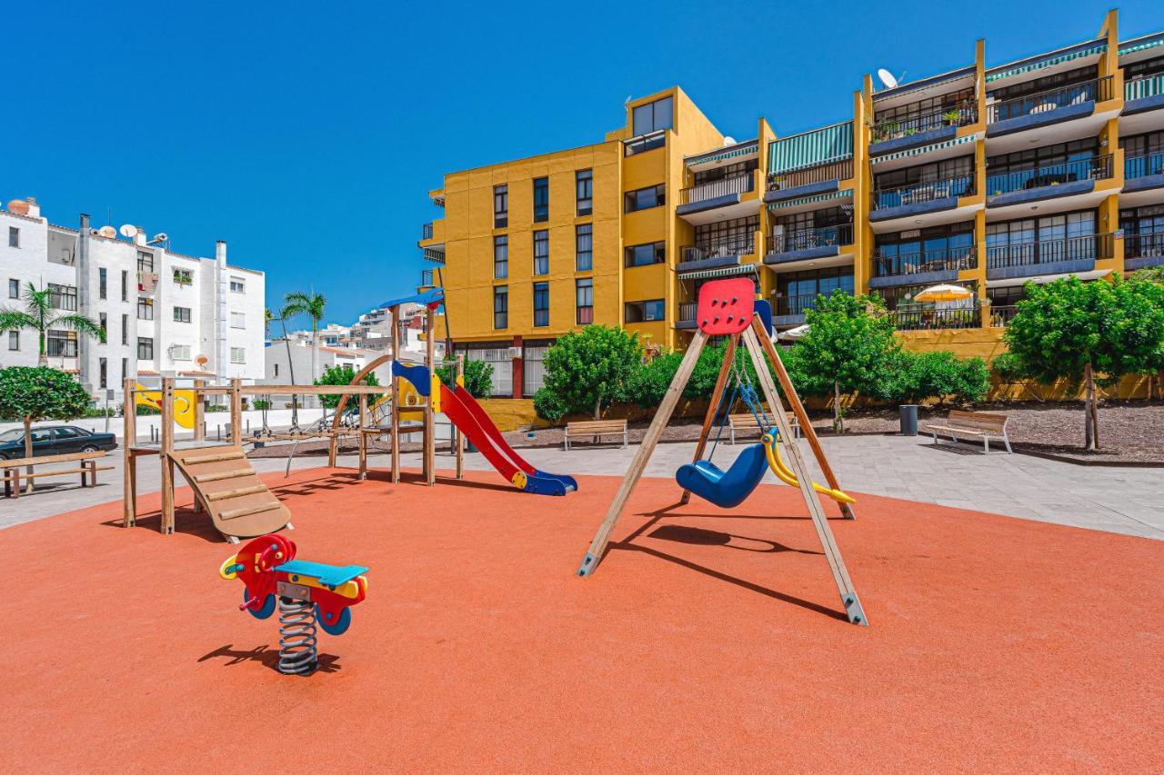 Family Apartment With 3 Bedrooms And Balcony Near Los Gigantes And Ocean ปัวร์โตเดซานตีอาโก ภายนอก รูปภาพ