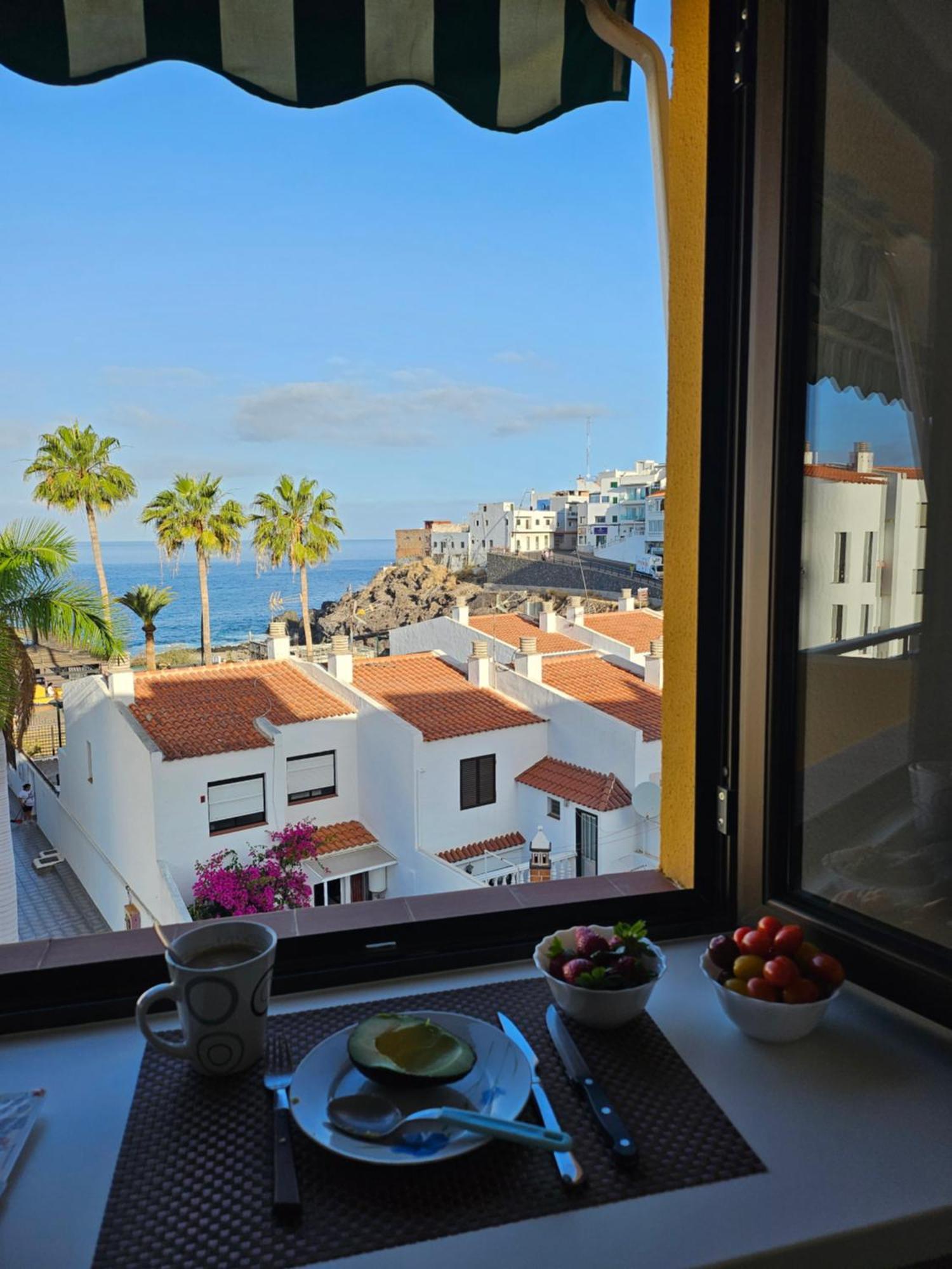 Family Apartment With 3 Bedrooms And Balcony Near Los Gigantes And Ocean ปัวร์โตเดซานตีอาโก ภายนอก รูปภาพ