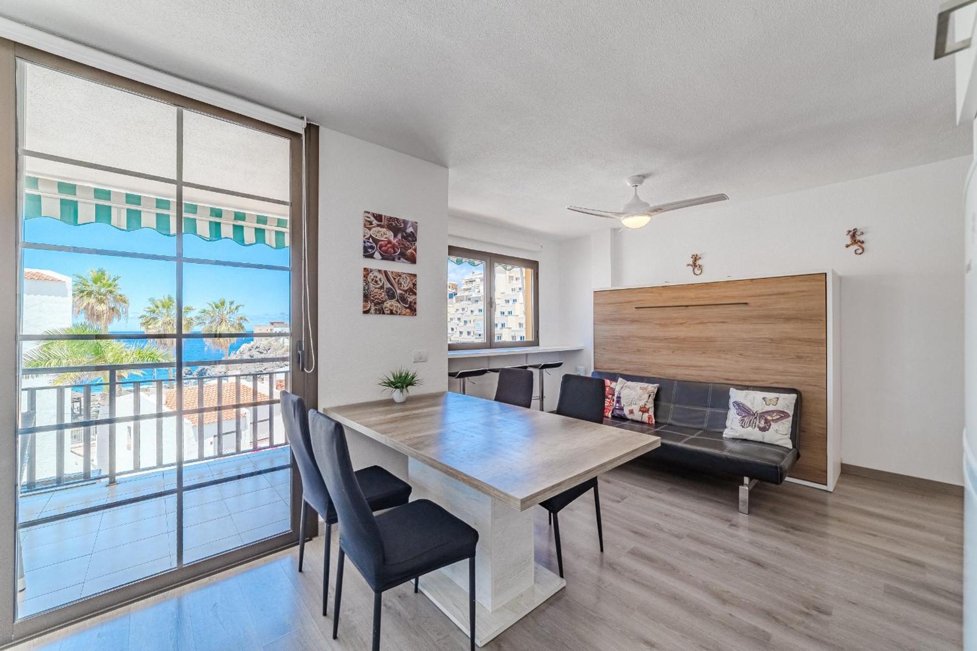 Family Apartment With 3 Bedrooms And Balcony Near Los Gigantes And Ocean ปัวร์โตเดซานตีอาโก ภายนอก รูปภาพ